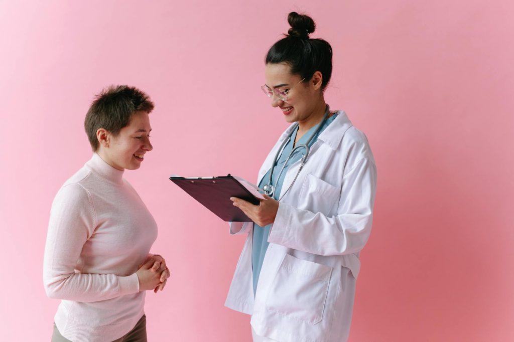 doctor consulting a patient